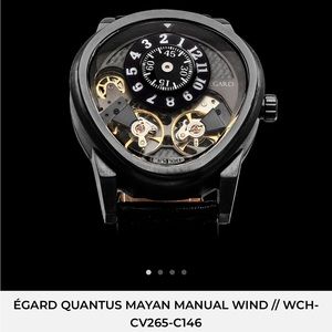 Égard Quantus Mayan Manual Wind Limited Edition Watch